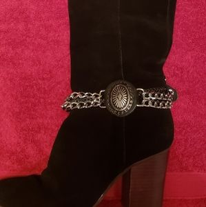 Concho style boot jewelry